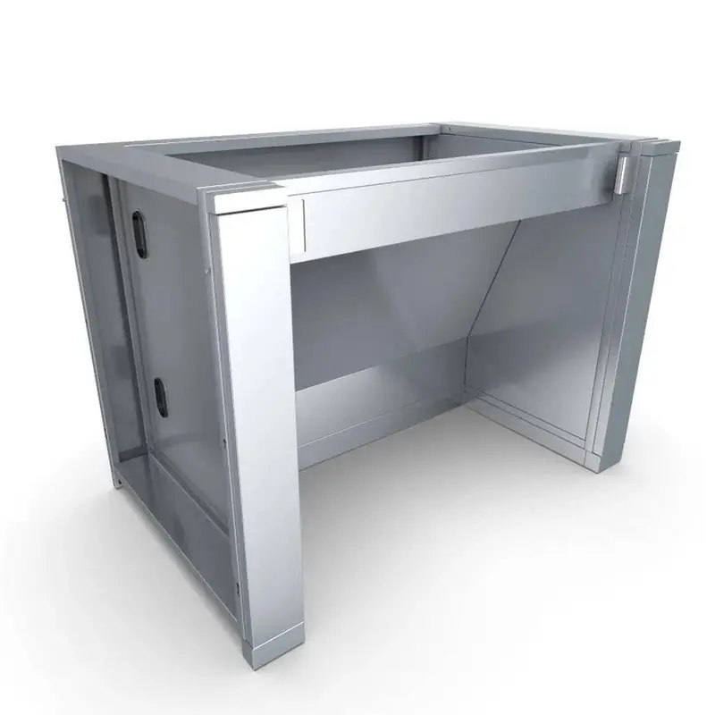 Sunstone 44-Inch Ada-Compliant Stainless Steel Combo Sink Base Cabinet 1