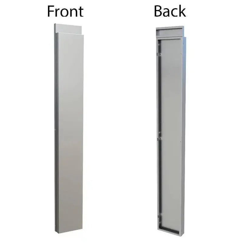 Sunstone 6" Stainless Steel Front Spacer Panel For Full-Height Wall Cabinets 1