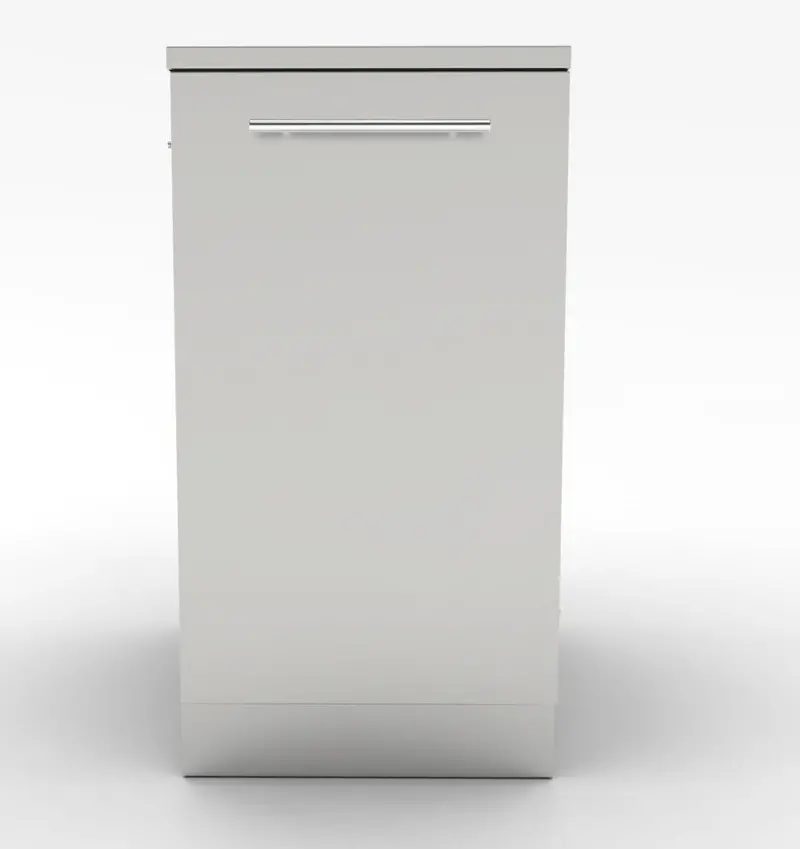 Sunstone Cabinet With Integrated Trash Bin Drawer 1