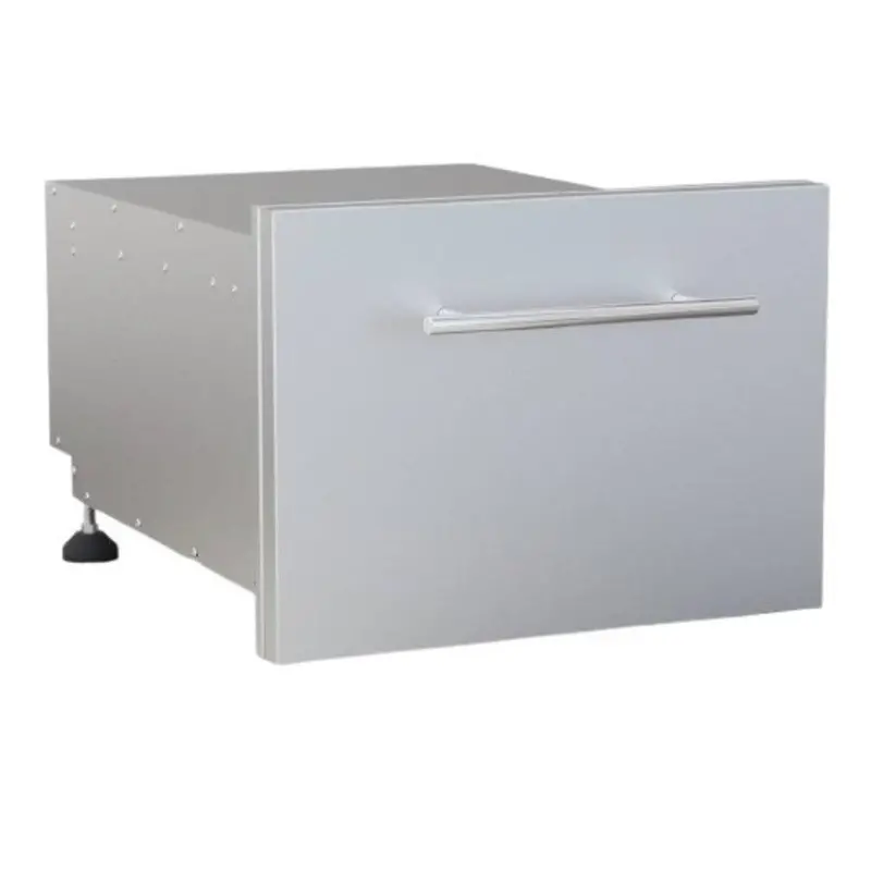 Sunstone Designer Series 13" Stainless Steel Paper Towel Holder With Integrated Cutlery Drawer 1