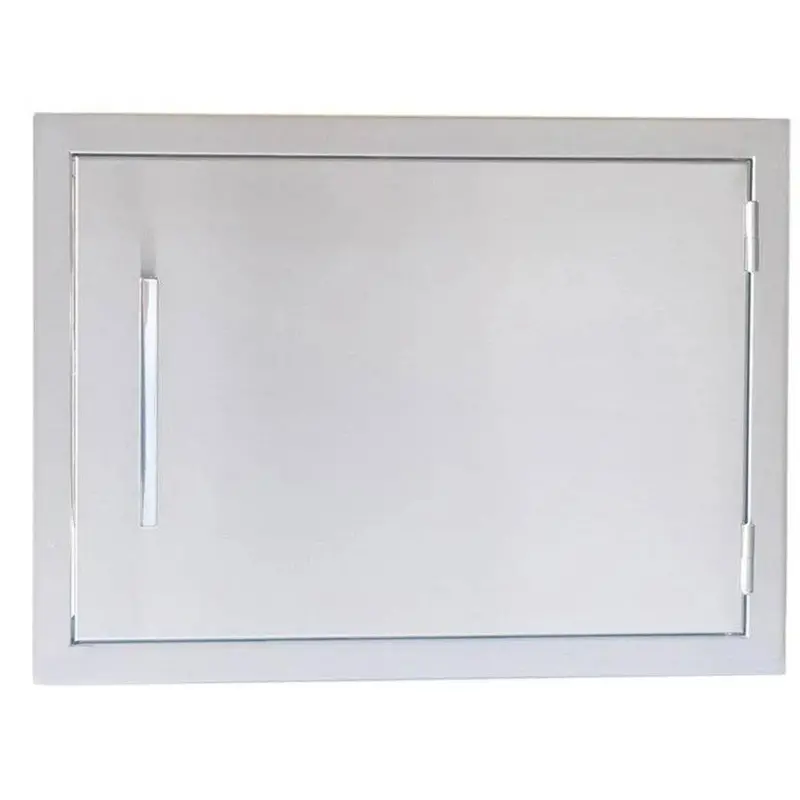 Sunstone Signature Series 17X24-Inch Stainless Steel Beveled Reversible Vertical Door 1