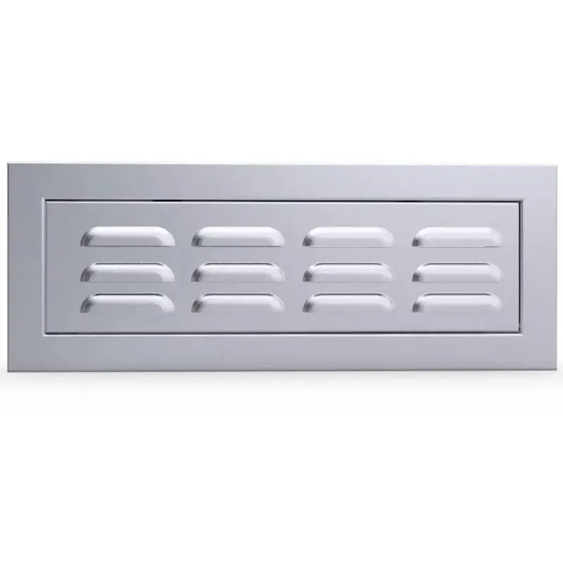 Sunstone Signature Series 18" Stainless Steel Vented Panel Door With Hidden Pressure Hinge 1