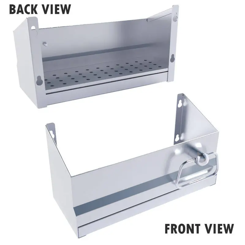 Sunstone Stainless Steel Bar Caddy For Cocktail Stations 1