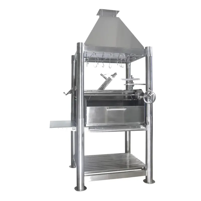 Tagwood 61-Inch All-Stainless Argentine Wood-Fired Grill With Asador (Bbq02Ss) 1