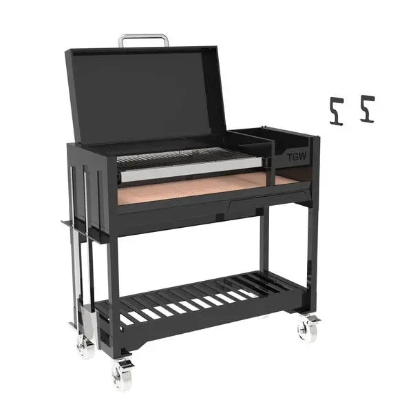 Tagwood Bbq18Si Argentine-Style Wood & Charcoal Gaucho Grill 1