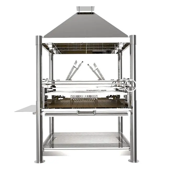 Tagwood Bbq22Ss Xl Santa Maria Wood-Fired Stainless Steel Gaucho Grill 1