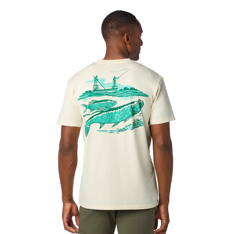 Tarpon Flies Graphic Tee – Lightweight Short Sleeve T-Shirt 1