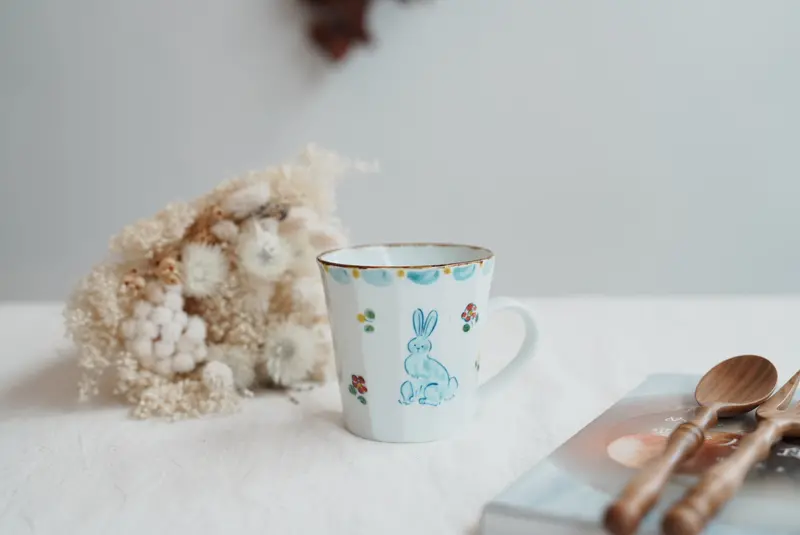 Tata Pottery Studio Porcelain Mug Tp01 #14 – Ergonomic Handle 1