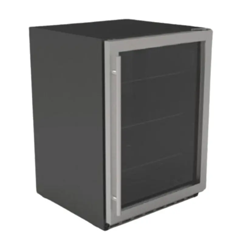 Trueflame 24-Inch Outdoor Refrigerator: 5 Cu Ft Capacity, Glass Door & Shelves 1