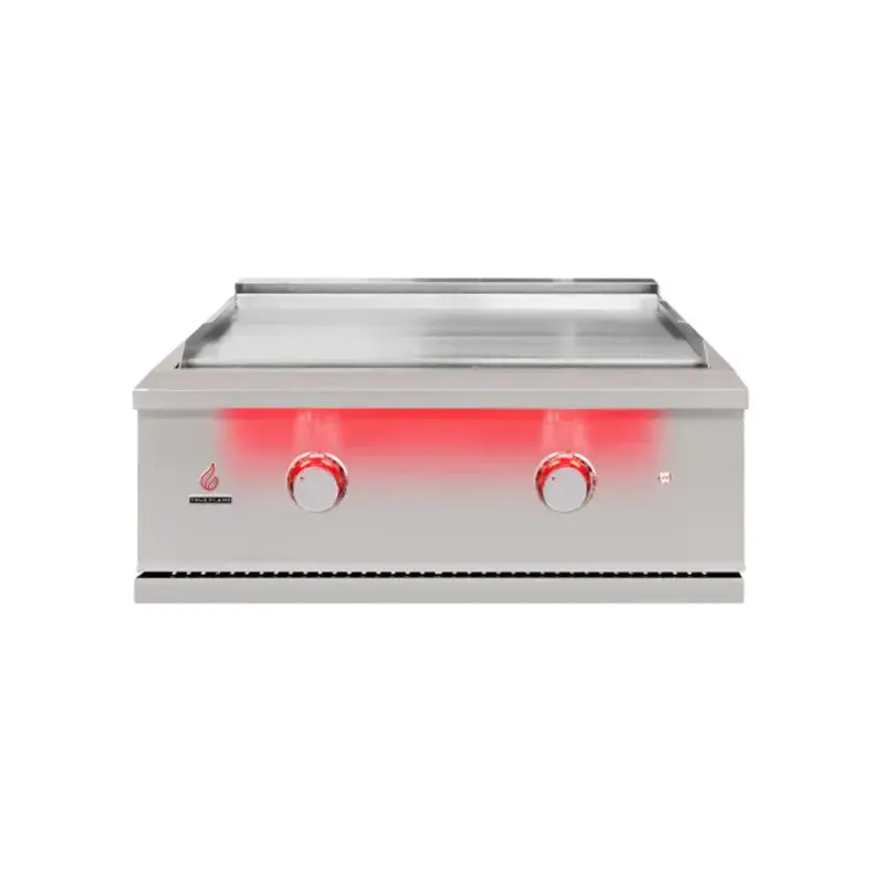 Trueflame 30-Inch Built-In Propane Griddle – Stainless Steel 1