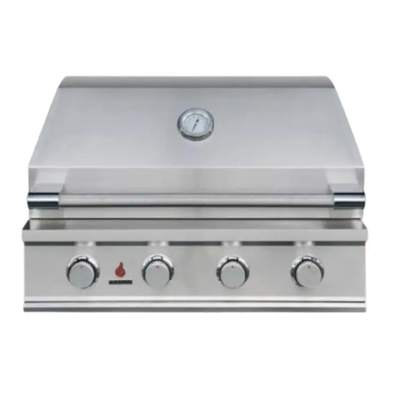 Trueflame E Series 32" Built-In Natural Gas Grill – 4-Burner Stainless Steel 1