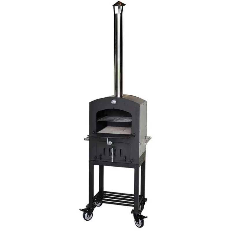 Tuscan Chef 23" Portable Mini Wood-Fired Oven For Outdoor Cooking 1