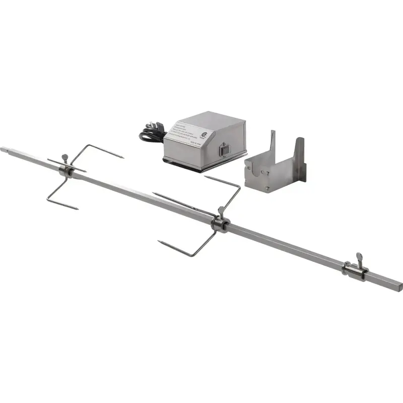 Tytus Stainless Steel Rotisserie Kit With Motor 1