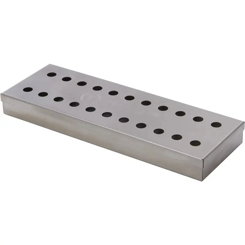 Tytus Stainless Steel Smoker Box For Wood Chip Smoking 1