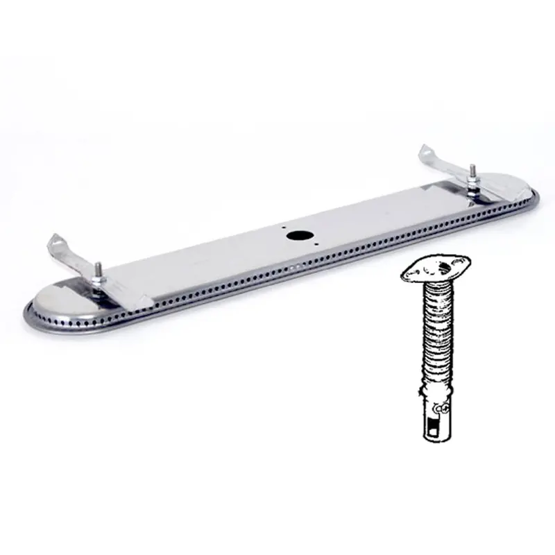 Universal Oval Stainless Burner With V12 Venturi System 1
