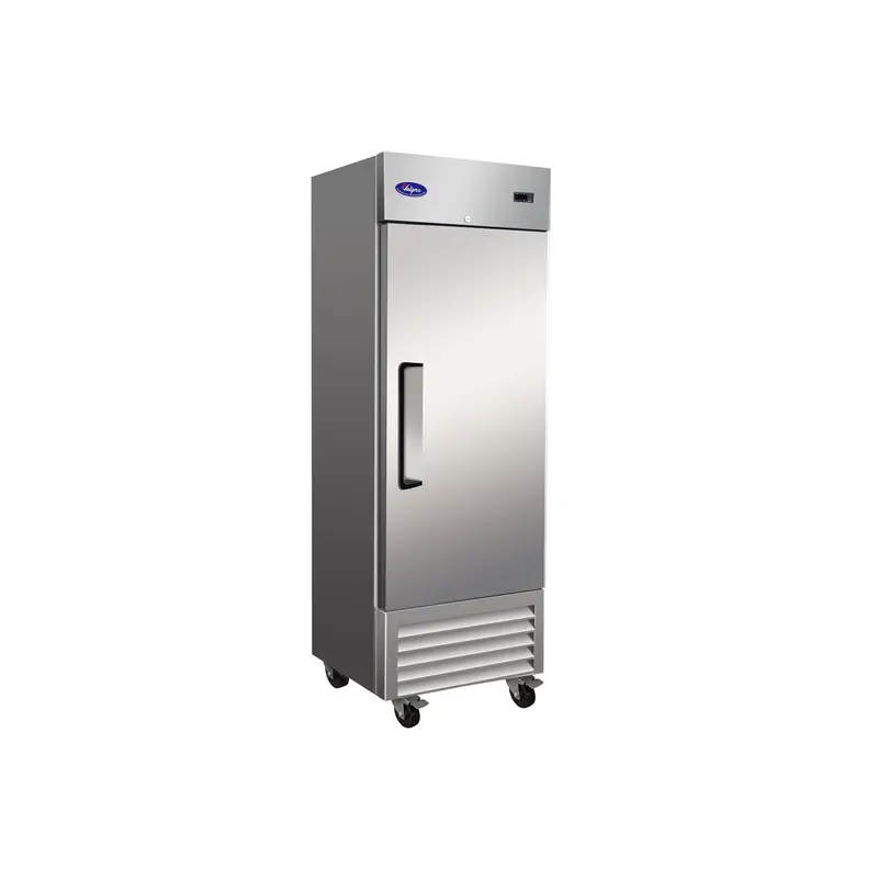 Valpro 19 Cu. Ft. Stainless Steel Single-Door Reach-In Freezer 1