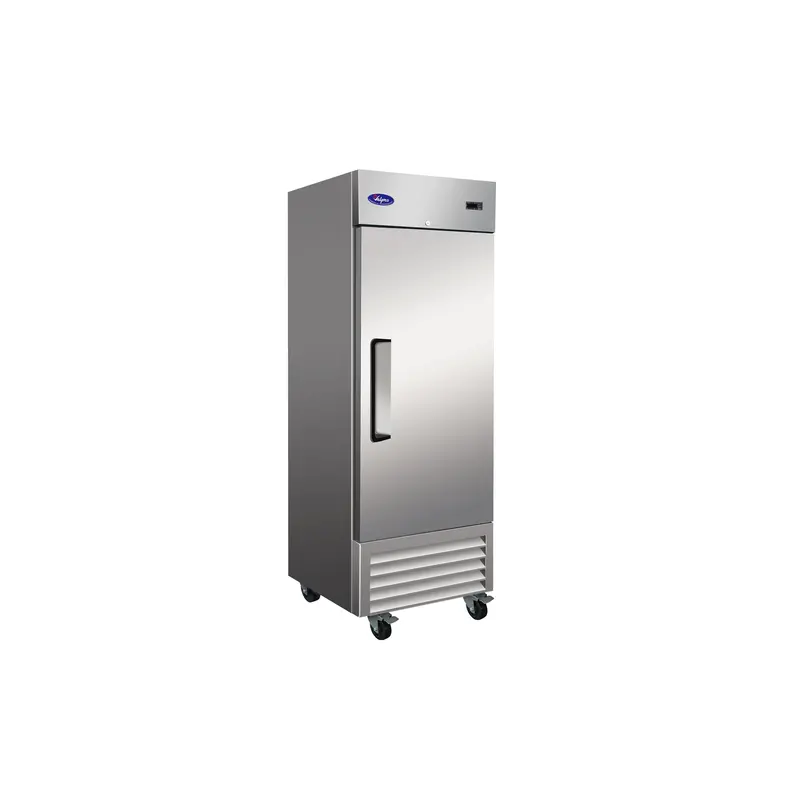 Valpro 23 Cu. Ft. Stainless Steel Single-Door Reach-In Freezer 1