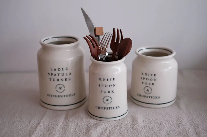Versatile Cutlery Organizer & Decorative Flower Vase 1