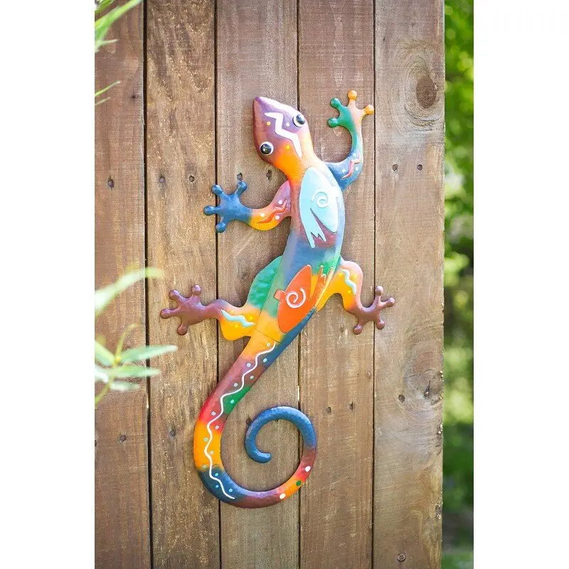 Wall Aztec Lizard Wall Art – Extra-Large Decorative Panel 1