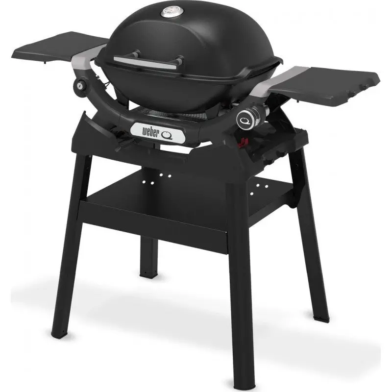 Weber Q 1200N Portable Gas Grill With Stand – Compact Bbq Setup 1