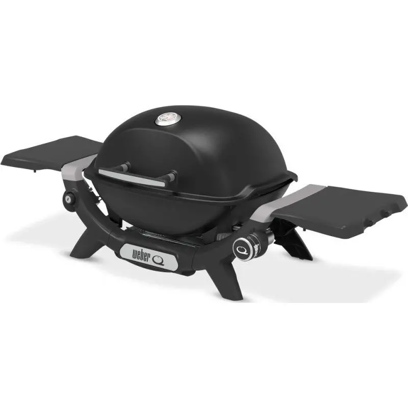 Weber Q 1200N Stand-Alone Gas Grill – Lightweight Outdoor Cooker 1