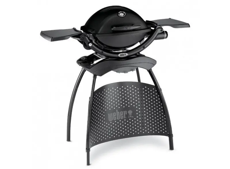 Weber Q1200 Gas Bbq Grill With Stand – Black 1