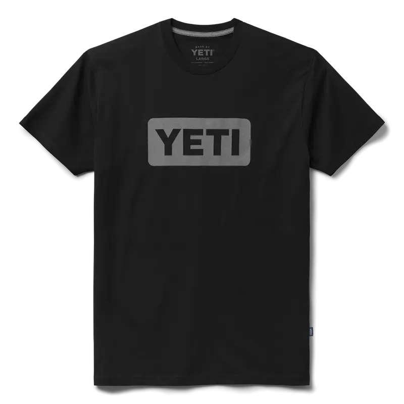 Yeti Logo Badge Premium Cotton T-Shirt 1