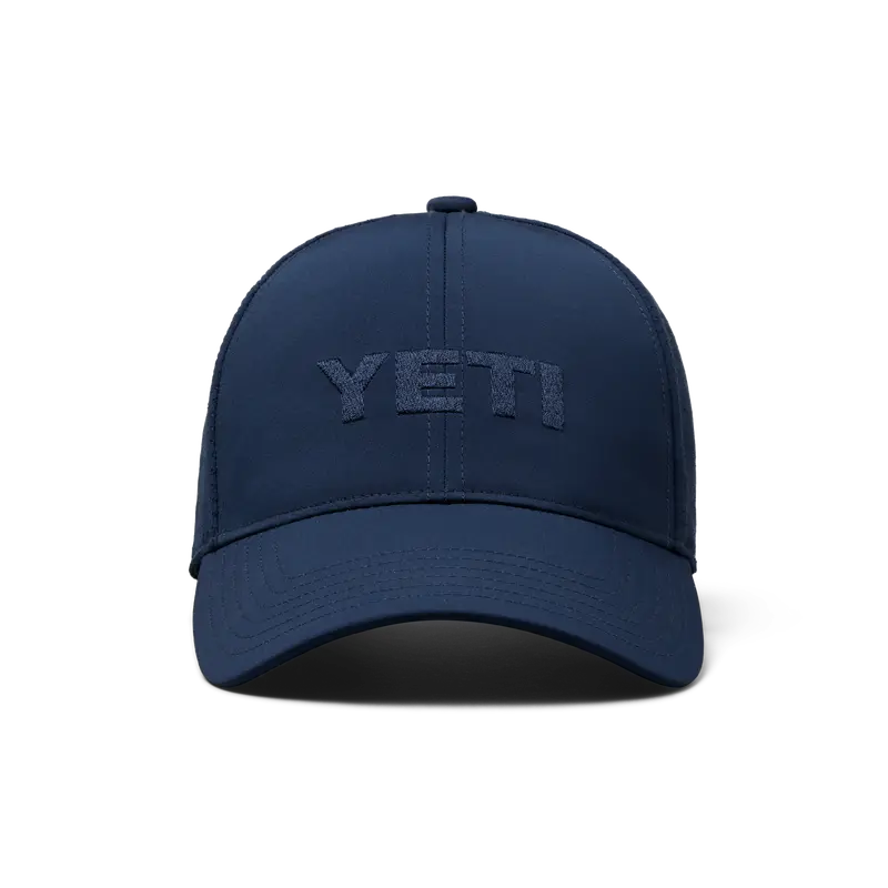 Yeti Logo Structured Performance Hat – Adjustable Fit 1