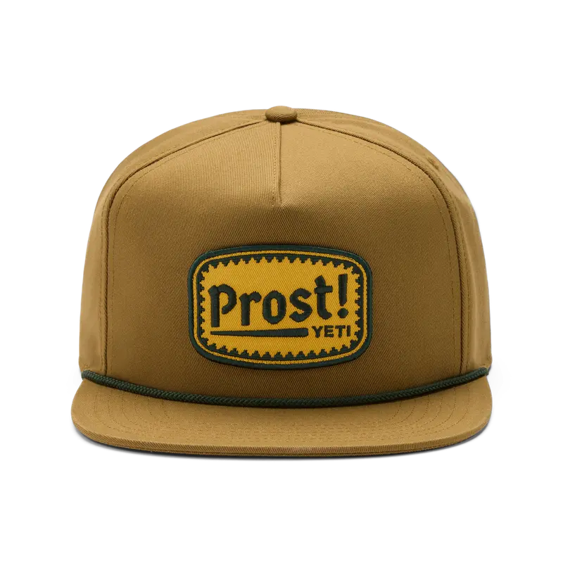 Yeti Prost! Flat-Brim Rope Hat – Limited Edition 1
