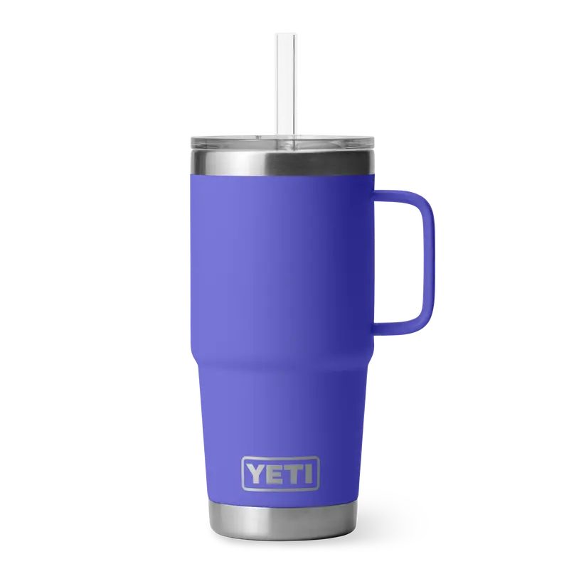 Yeti Rambler 25 Oz Straw Mug – Leak-Resistant Tumbler 1