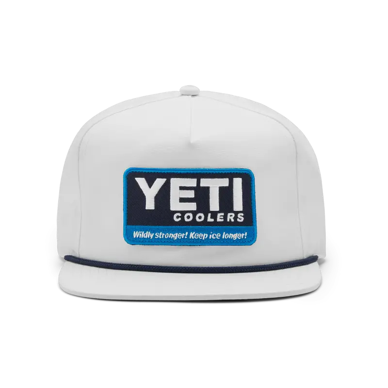 Yeti Wildly Stronger Rope Hat – Adjustable Flat-Brim Outdoor Cap 1