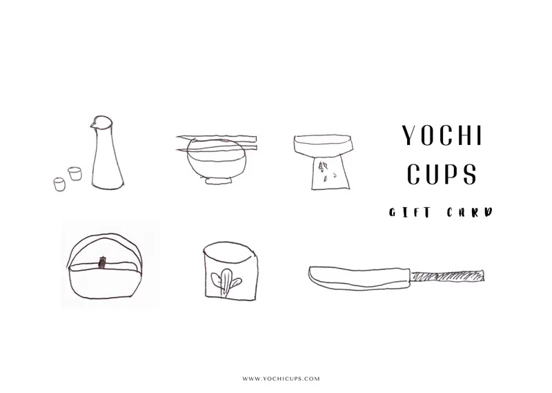 Yochi Cups Gift Card – Digital Or Printed Option 1