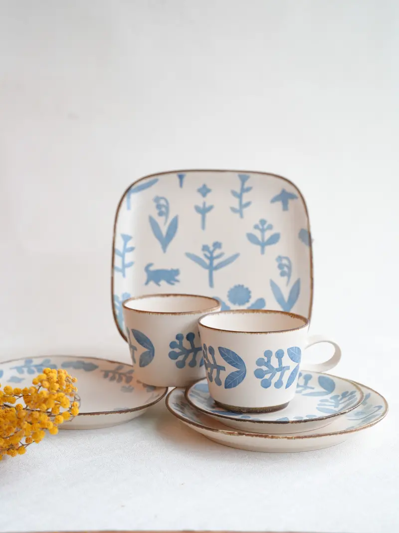 Yoko Kato Flower Collection Ceramic Tableware 1