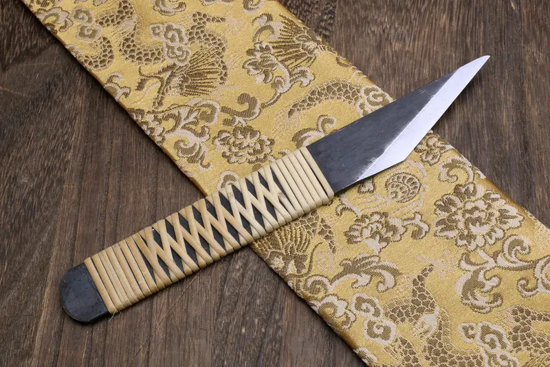 Yoshihiro Aoko Super Blue Steel Kiridashi Utility Knife – High-Carbon, Hand-Forged Japanese Design 1