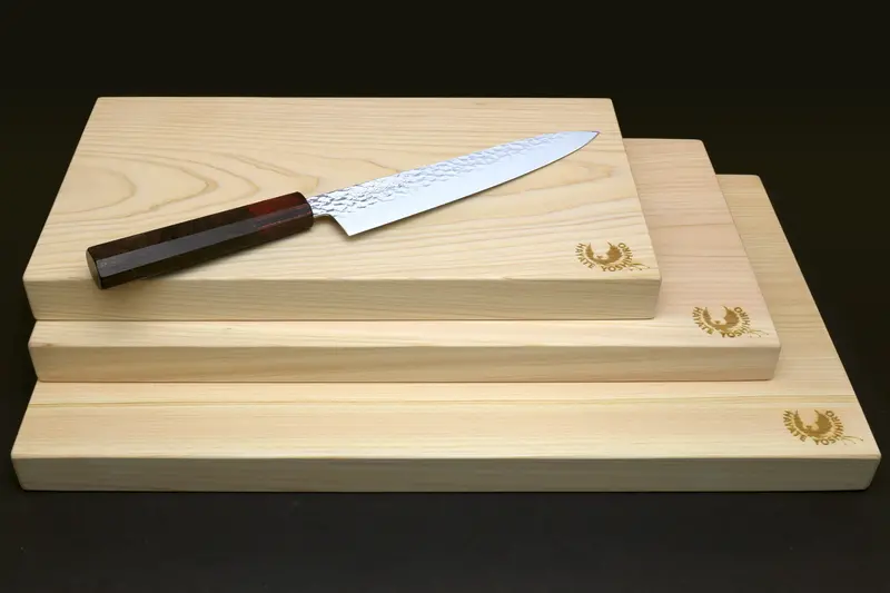 Yoshihiro Hinoki Japanese Cypress End-Grain Cutting Board – Solid One-Piece Design 1