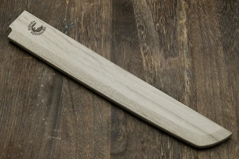 Yoshihiro Magnetic Oak Saya For Sakimaru Takobiki Knife 1