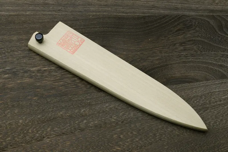 Yoshihiro Magnolia Wood Saya – Custom Fit Blade Protector For Petty Knives 1