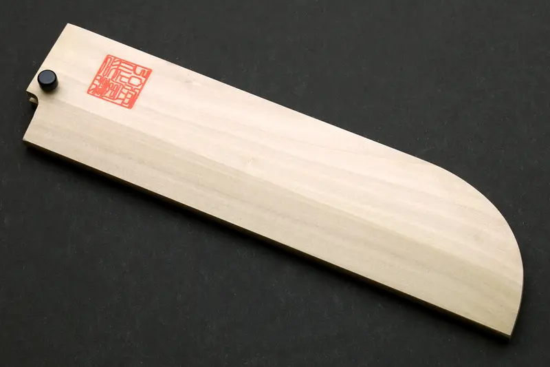 Yoshihiro Magnolia Wood Saya – Handcrafted Sheath For Kama Usuba Knives 1