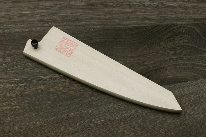Yoshihiro Magnolia Wood Saya – Protective Sheath For Sabaki Or Honesuki Knives 1