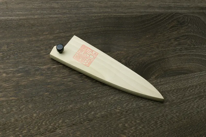 Yoshihiro Magnolia Wood Saya – Slim Blade Cover For Paring Knives 1