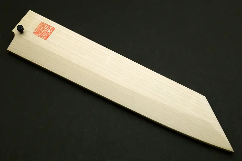 Yoshihiro Magnolia Wooden Saya – Elegant Sheath For Single-Bevel Kiritsuke Blades 1