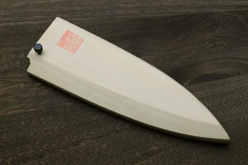 Yoshihiro Natural Magnolia Saya – Deba Knife Blade Protector With Traditional Craftsmanship 1