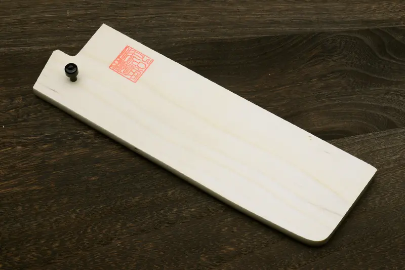 Yoshihiro Natural Magnolia Wood Saya For Nakiri Knife Protection 1