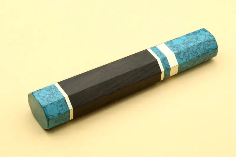 Yoshihiro Replacement Turquoise Blue Handle For Sujihiki Slicer 1