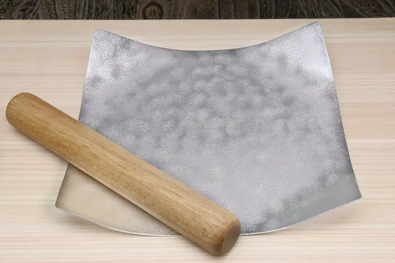 Yoshihiro Suzugami Kazahana Flexible Tin Plating Sheet With Optional Koro Rolling Stick 1